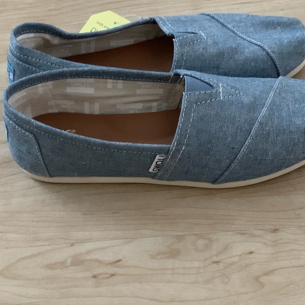 Toms Blue Slub Chambray